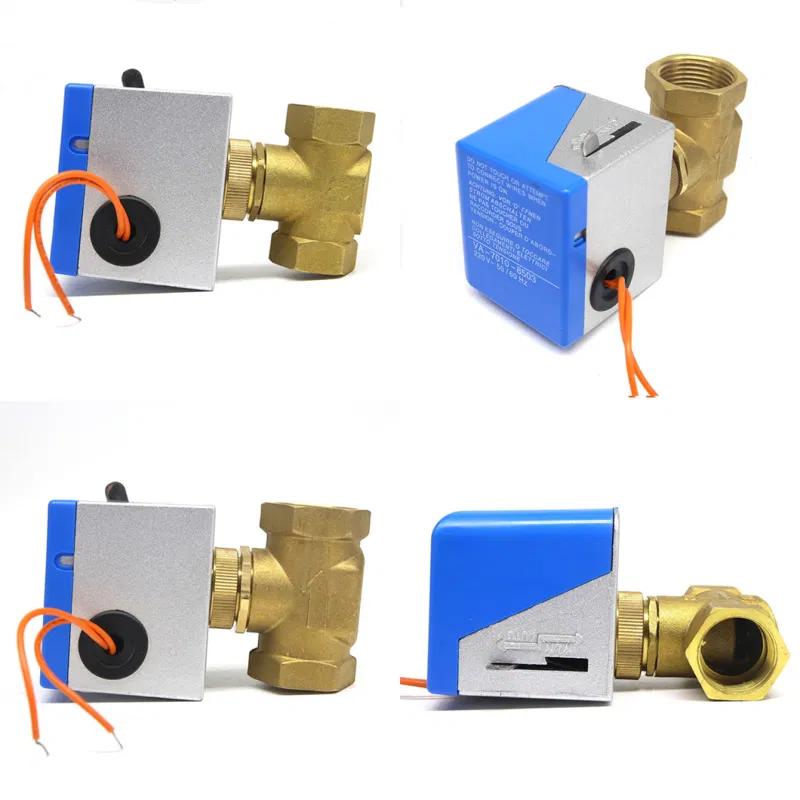 Water Solenoid Electric Two Way Valve for Central Air Conditioning