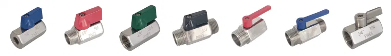 Ss Male Threaded Mini Stainless Steel Valve Manufacturer