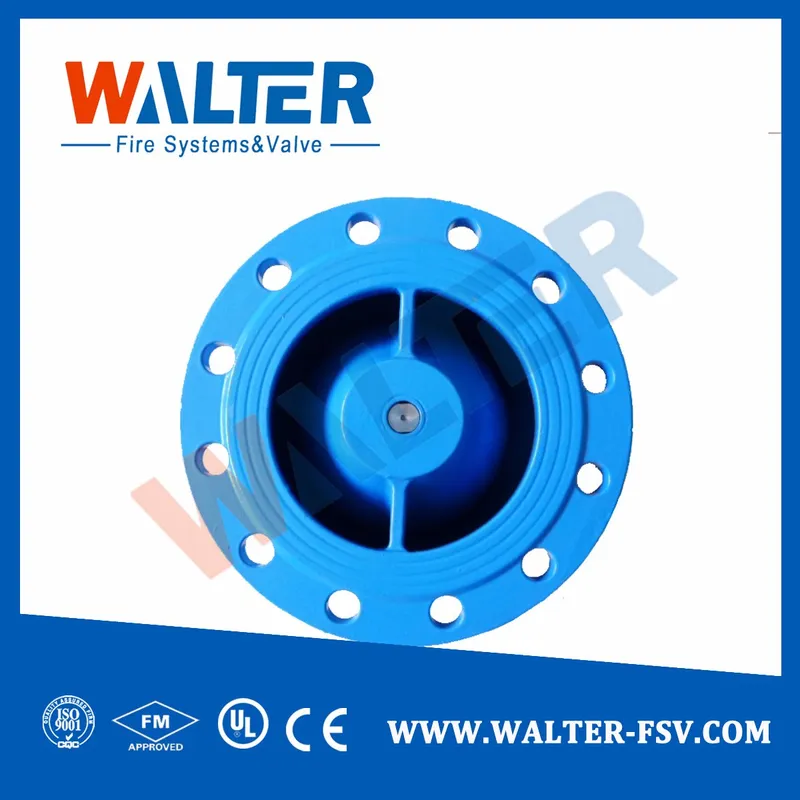 Cast/Ductile Ion Silent One-Way Check Valve