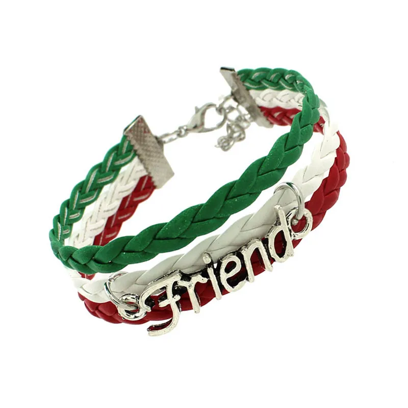 World Flag Bracelet World Flag Bracelet Ornament