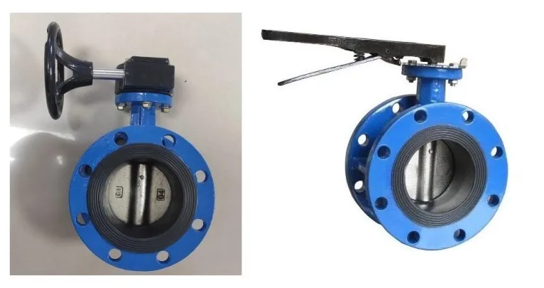 Concentric Flange Butterfly Valve with EPDM Seat