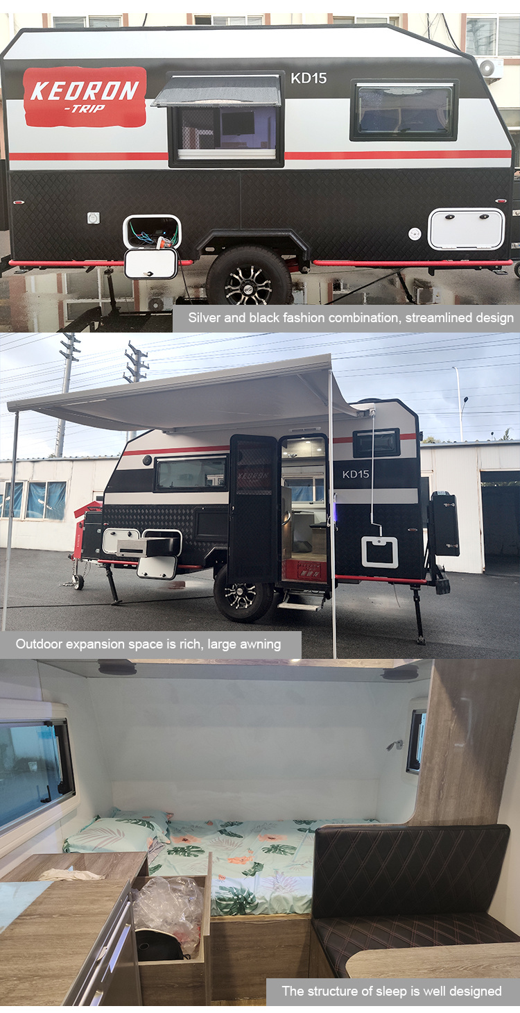 Customized Small Trailer Travel Campers for Camping Trailer