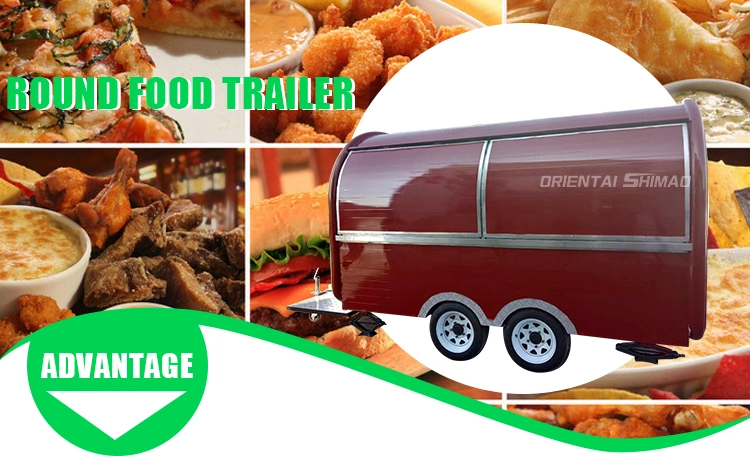 New Promotion Australian Standard Camper Food Trailers Coffee Food Truck
