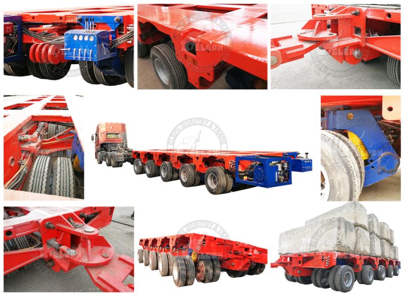 300 Tons Heavy Truck Trailer/ Modular Platform Trailer