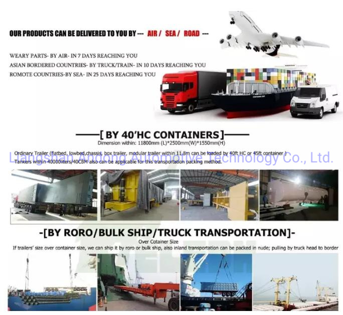 Carrier Trailers Dolly Trailer Heavy Duty Truck Carrier Lowbed Dolly Trailers