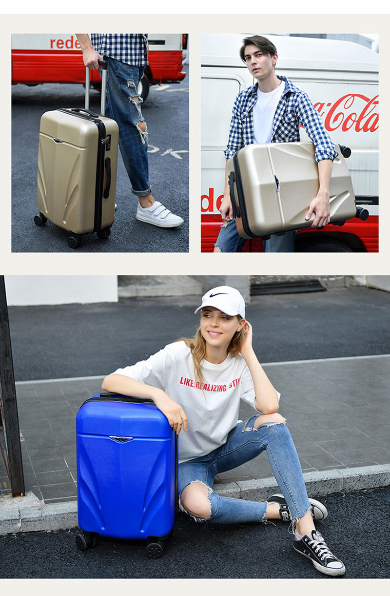Best Travel Bags Storage Business Trolley Travel ABS Luggage Suitcase