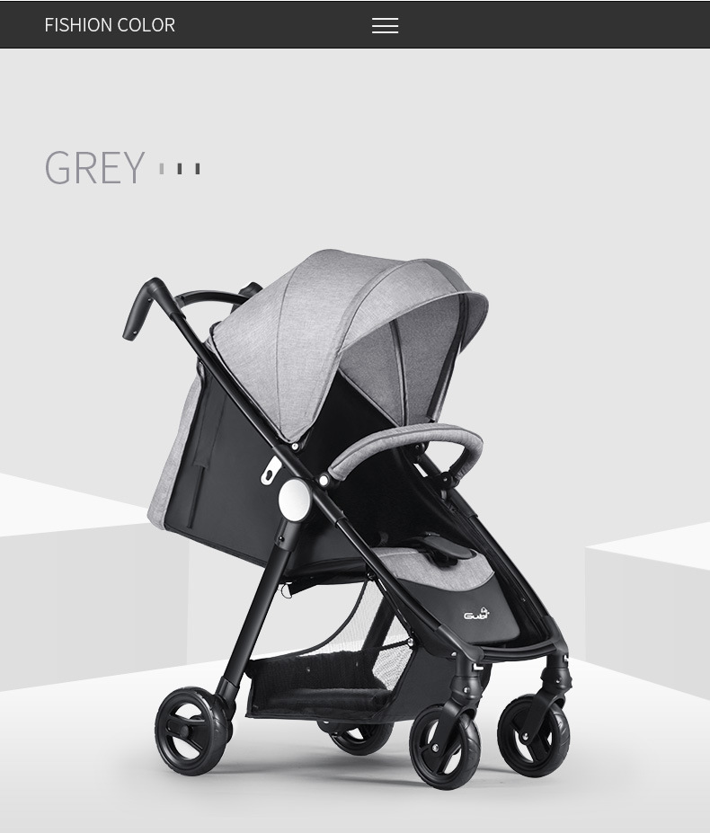 Light Weight and Single Handed Easy Baby Stroller From China