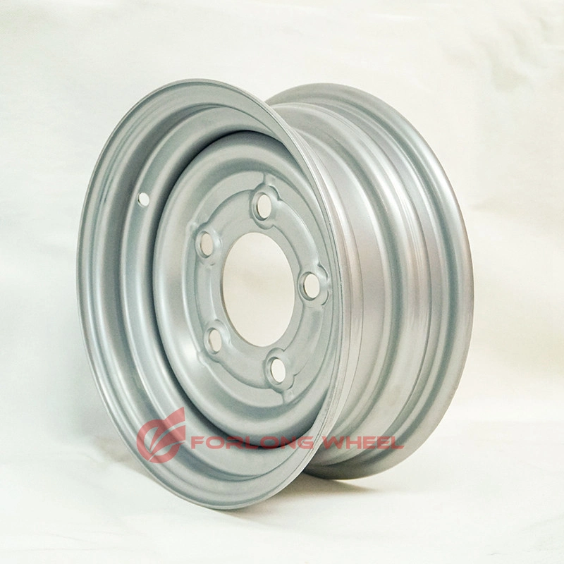 Forlong Silver 12inch Steel Trailer Rim 4.5jx12 130mm for Trigano-Camping Trailer Caravan Parts
