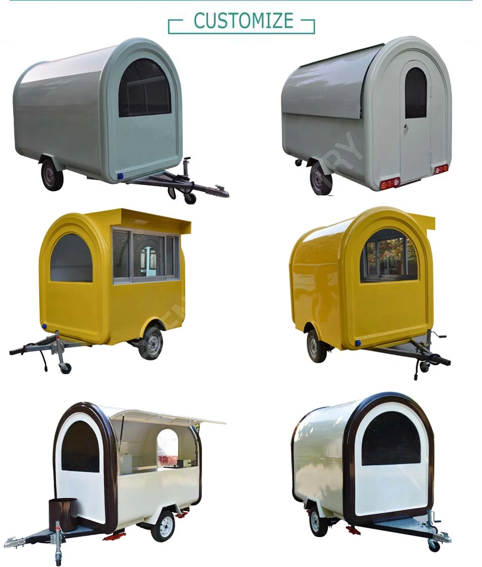 China Mobile Mini Truck Food Ice Cream Trailers