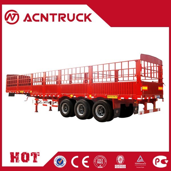 Cimc 40 Tons Curtain Side Trailer in Africa