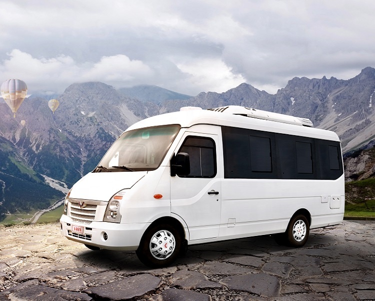 RV Economical and Practical Caravan Trailers Multifunctional Recreational Vehicle