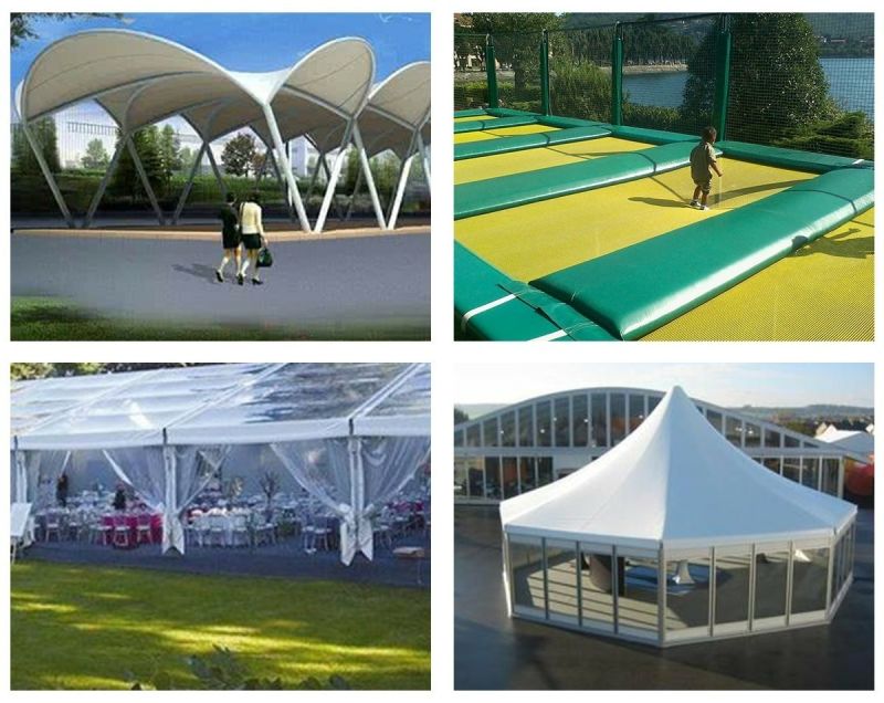 PVC Cotaed Awning Bache PVC Tarpaulin Trailer Covers