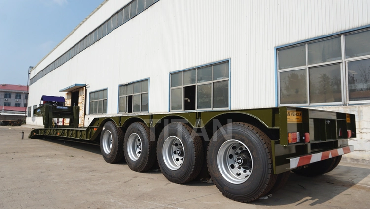 Titan Folding Extendable Gooseneck Lowboy Trailers for Sale