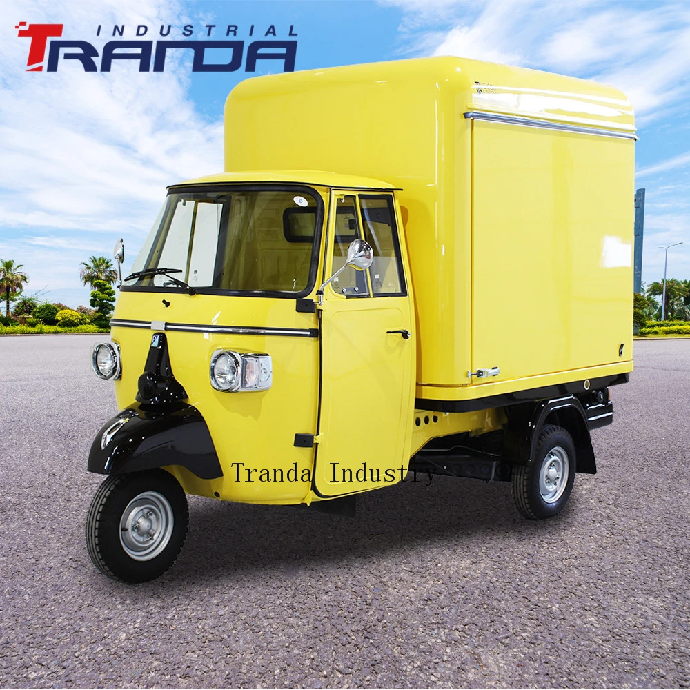 Motorcycle Scooter Hotdog Food Cart Street Snack Food Caravan Trailer Mobile Food Truck for Sale