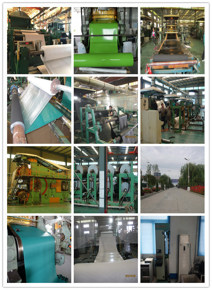 Abrasion Resistant Rubber Sheet with One Side Smooth and One Side Buffed