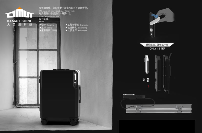 ABS Travel Bags Trolley Case Suitcase Travel Trunk Hard Case Luggage