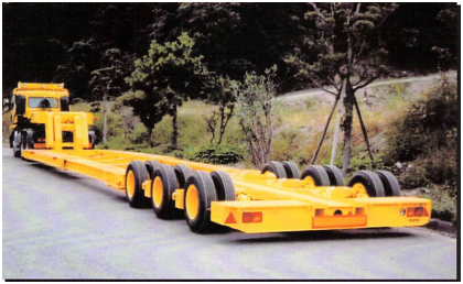 China Heavy Loading Flat Bed Trailer Dimensions