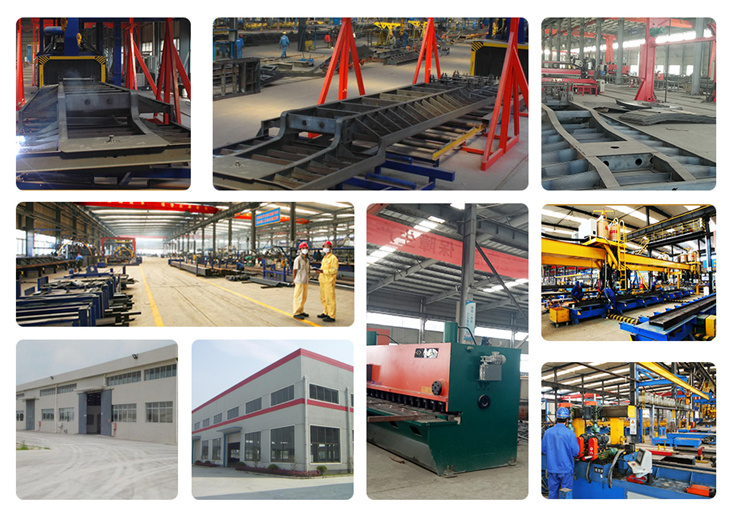 High Strength Steel Trailer Container Tractor Trailer Side Wall Cargo Trailer