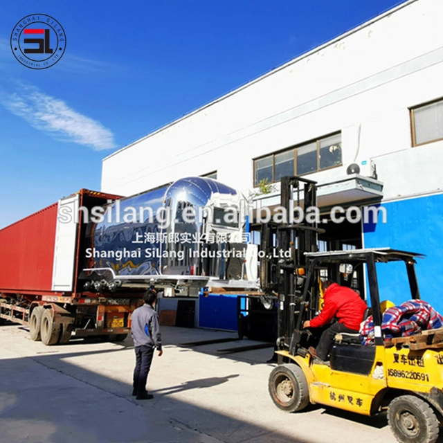 Best Food Cart Quality Trailer Camper Mobile Bar Food Cart Sale for UK
