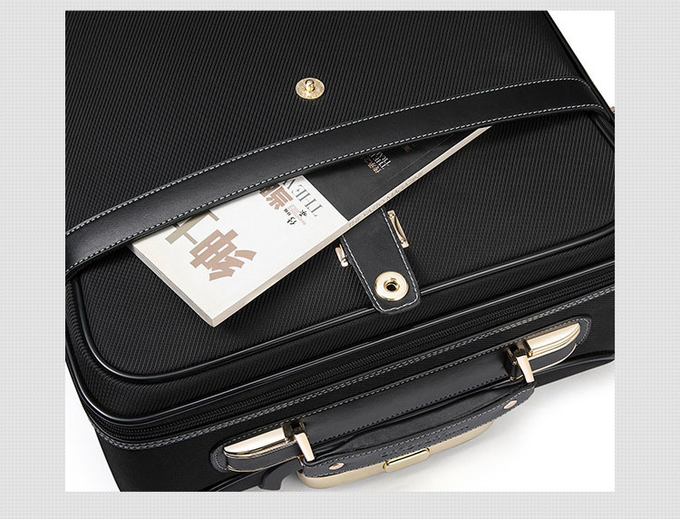 Oxford Trolley Wheeled Business Travel Traveling Luggage Boarding Suitcase Bag Case (CY6842)