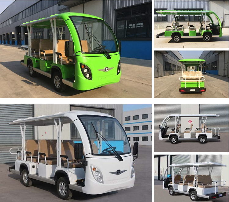 Hot Sale 11 Seater Electric Vintage Car