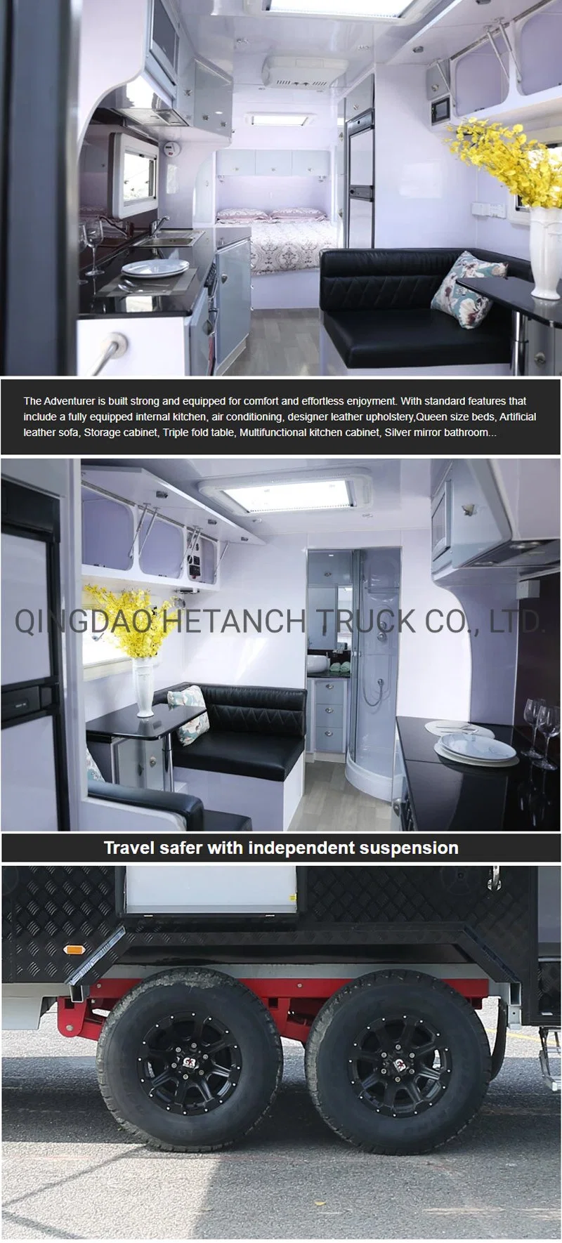Best quality Small Trailer Travel Campers for Camping Trailer