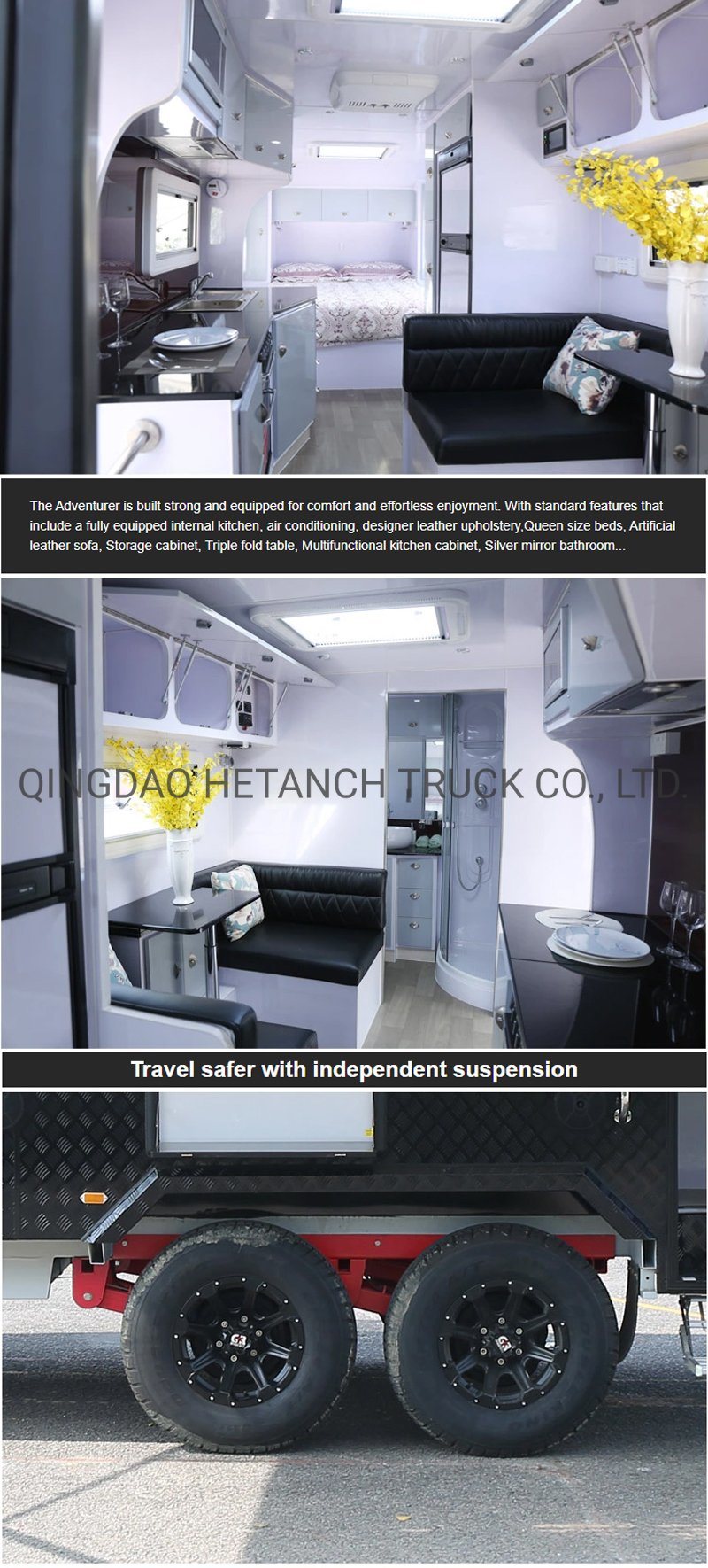 Chinese suppliers Small Trailer Travel Campers for Camping Trailer