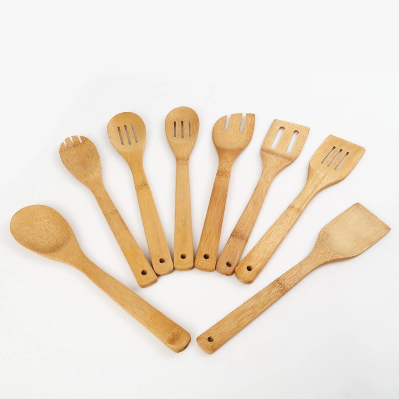 Cooking Tool Kitchenware Bamboo Kitchen Utensil Set