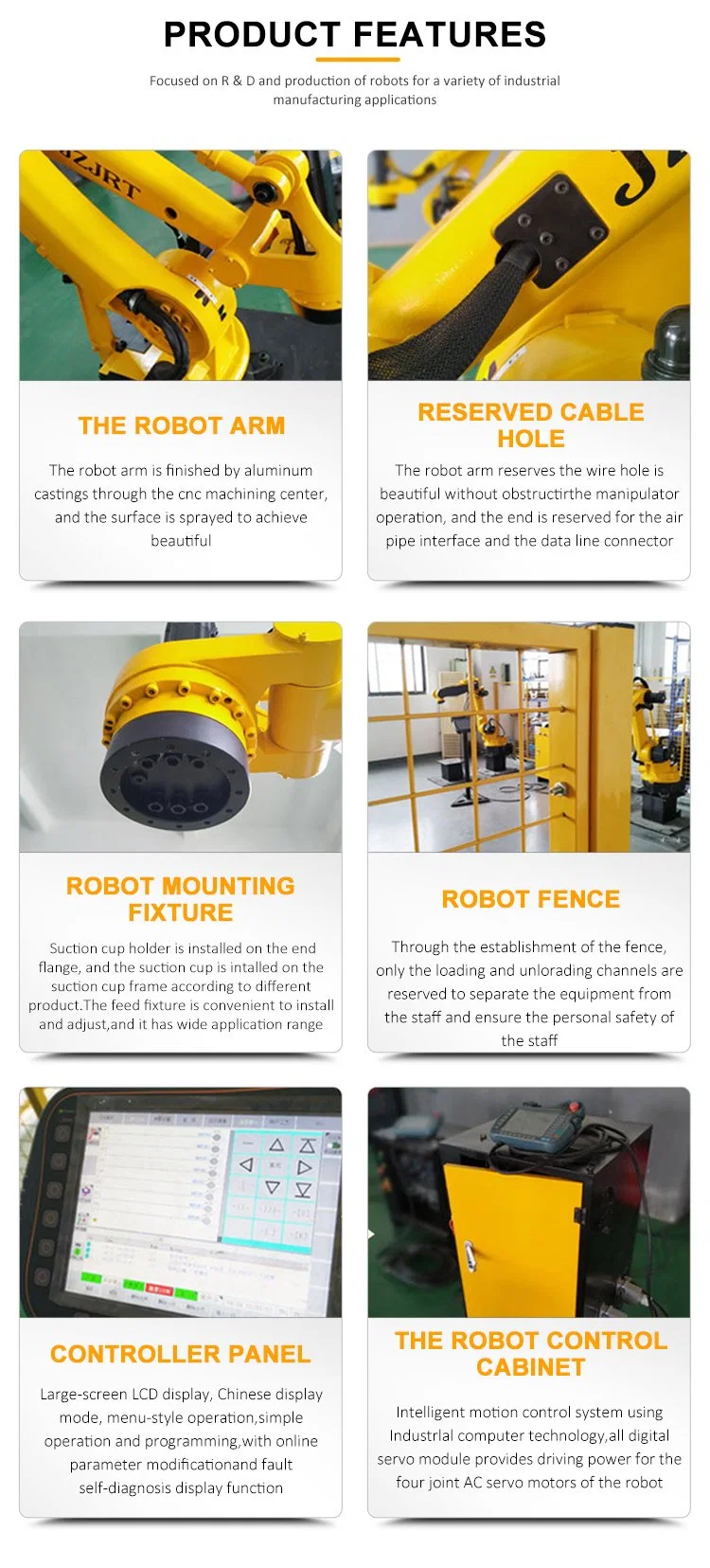 Robotic Arm 4 Axis Robot High Quality Robotic Arm 4 Axis