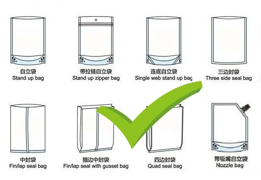 500g Spices Lpowder Stand up Pouch Packing Machine