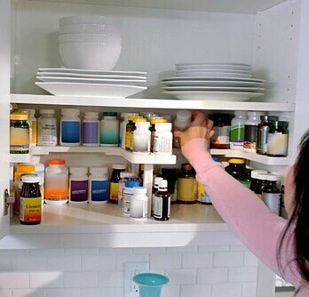 Spice Rack Stack Organizer Spicy Shelf (TV0034