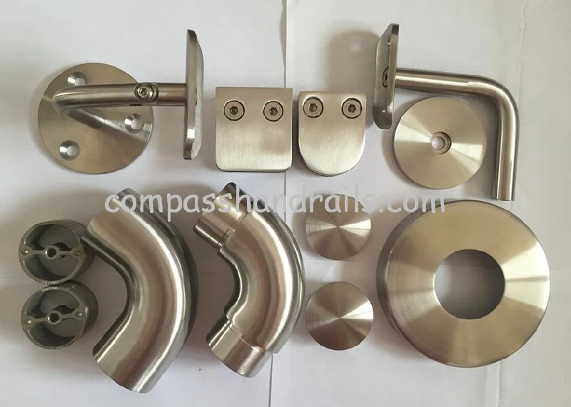 Stainless Steel Towel Rail Brackets Wire Mesh Deck Wire Cable Railing