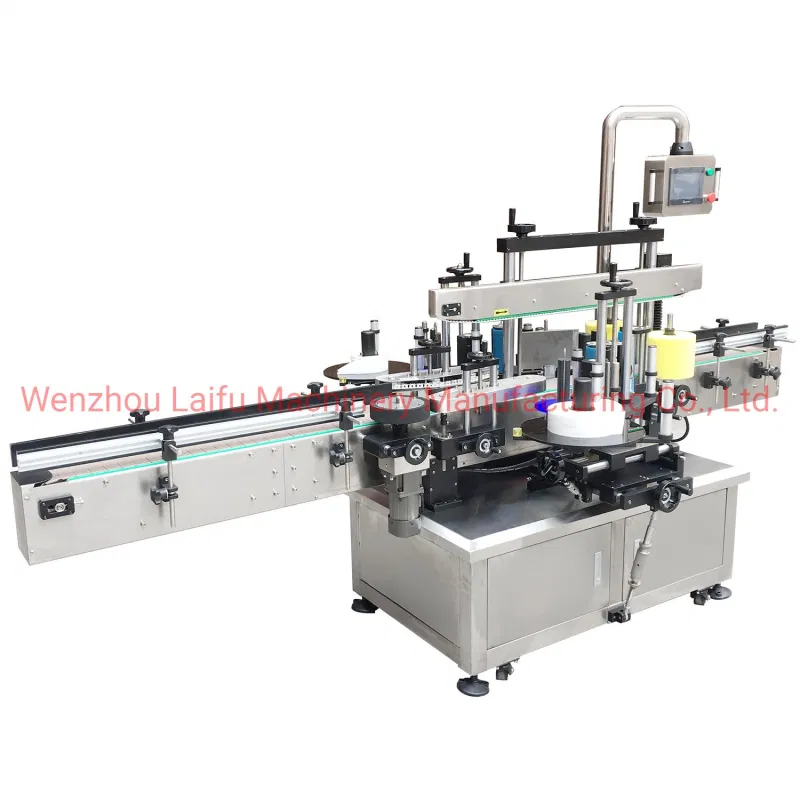 Automatic Wrap-Around Round Bottle Labeler Labeling Machine