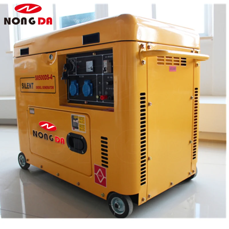 5kVA 186f Electric Start Home Use Silent Type Diesel Generator for Sale