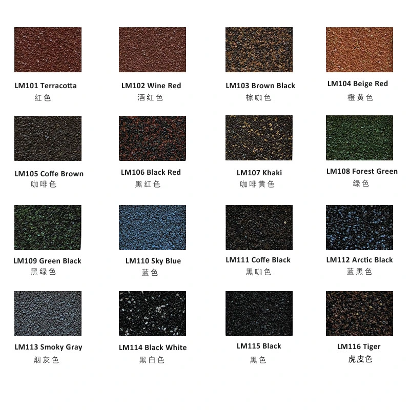 Metal Roof Material Stone Coated Metal Roof Tile