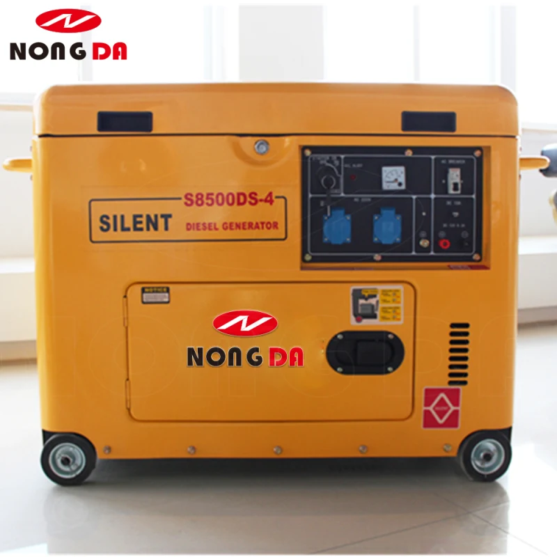 5kVA 186f Electric Start Home Use Silent Type Diesel Generator for Sale