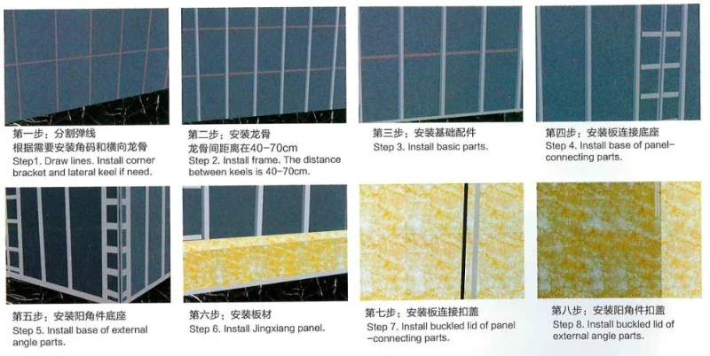 Decorative Light Weight Wall Textured Wall Panel for Exterir Wall