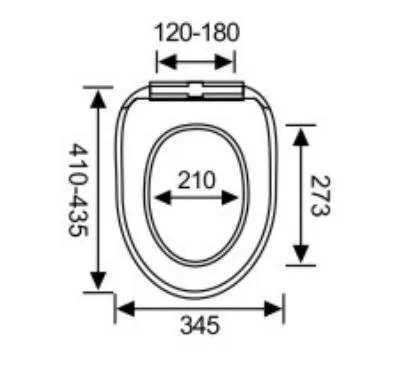 Slow-Close Quick Realse Toilet Seat/Plastic Toilet Seat/PP Toilet Seat