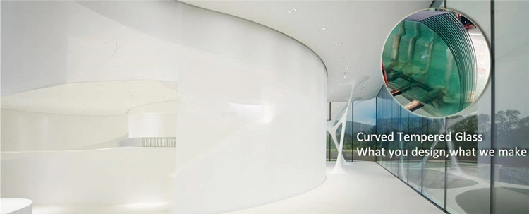 Bent Curved Glass / Tempered Hot Bending Glass