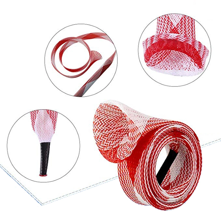 Flexible Expandable Pet Fishing Pole Sleeving for Fishing Rod