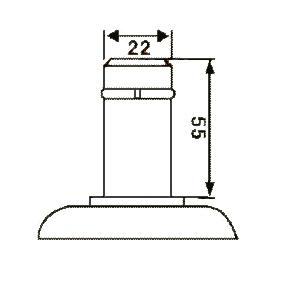 Medium-Duty High-Temp Resistant Caster Mesh Wire Rolling Cart Caster