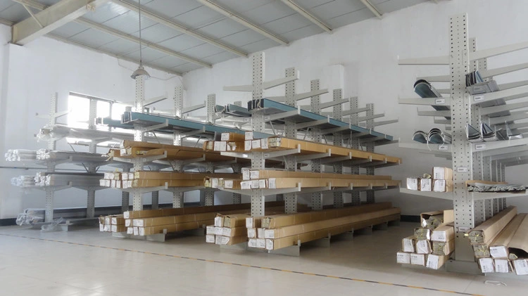 Heavy Duty Double-Side Arm Cantilever Metal Lumber Storage Racks