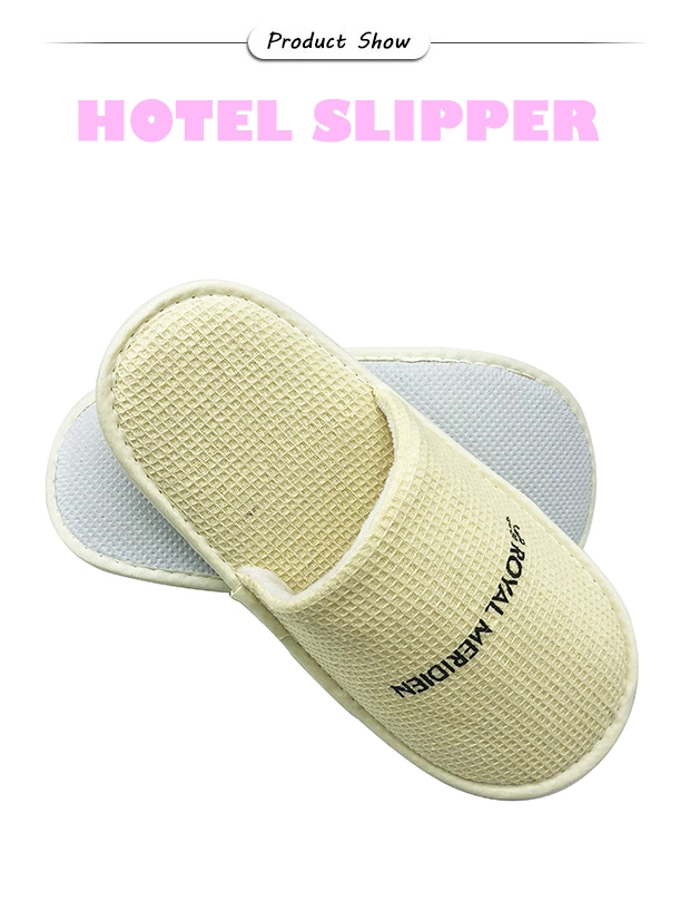 Hotel Amenities Slippers Hotel Terry Towel Slipper Factory SL008