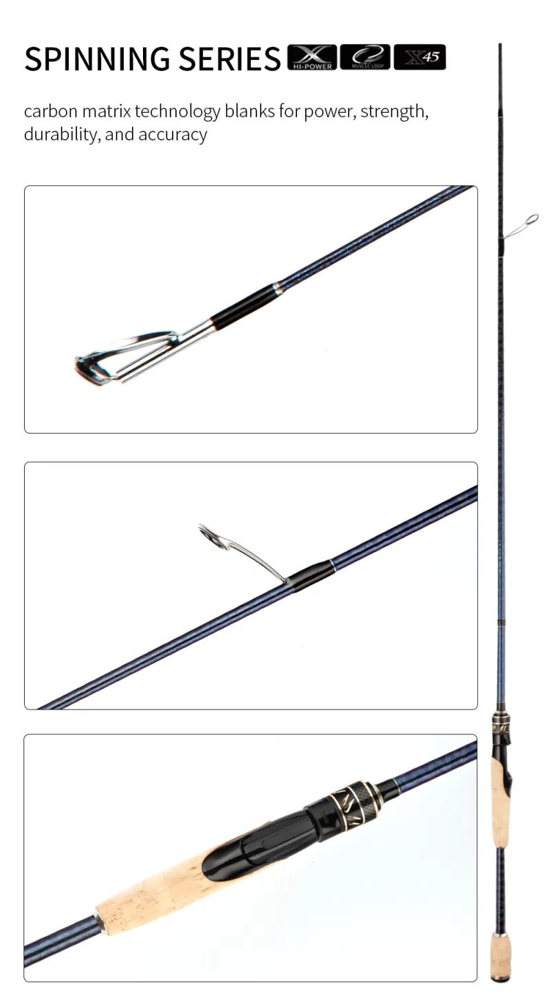 Top Popular Carbon Spinning Fishing Rod powerful spinning rods