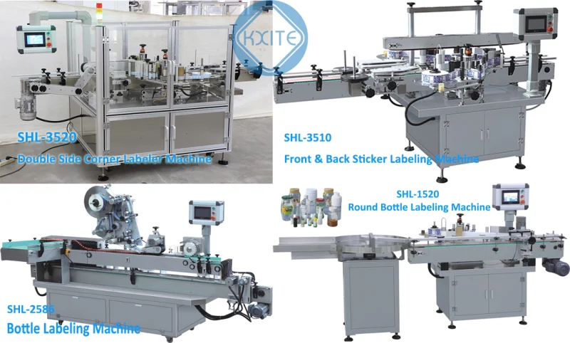 Semi Automatic Round Bottle Labeling Capping Labelling Packing Machine