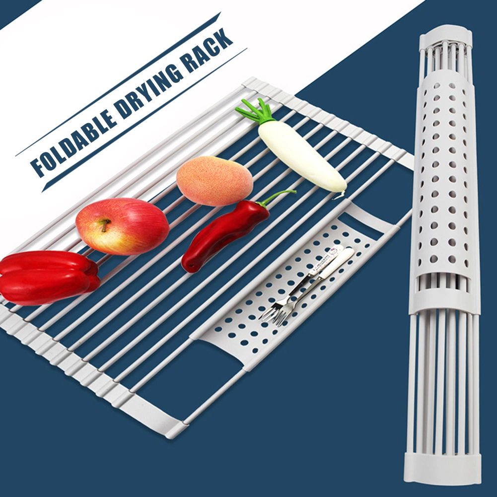 Over The Sink Multipurpose Roll-up Dish Drying Rack