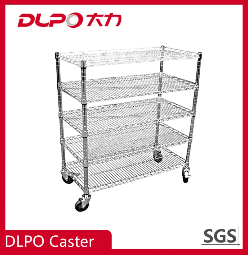 Manufacturer Metal Storage Wire Shelf Rac Wire Mesh Container