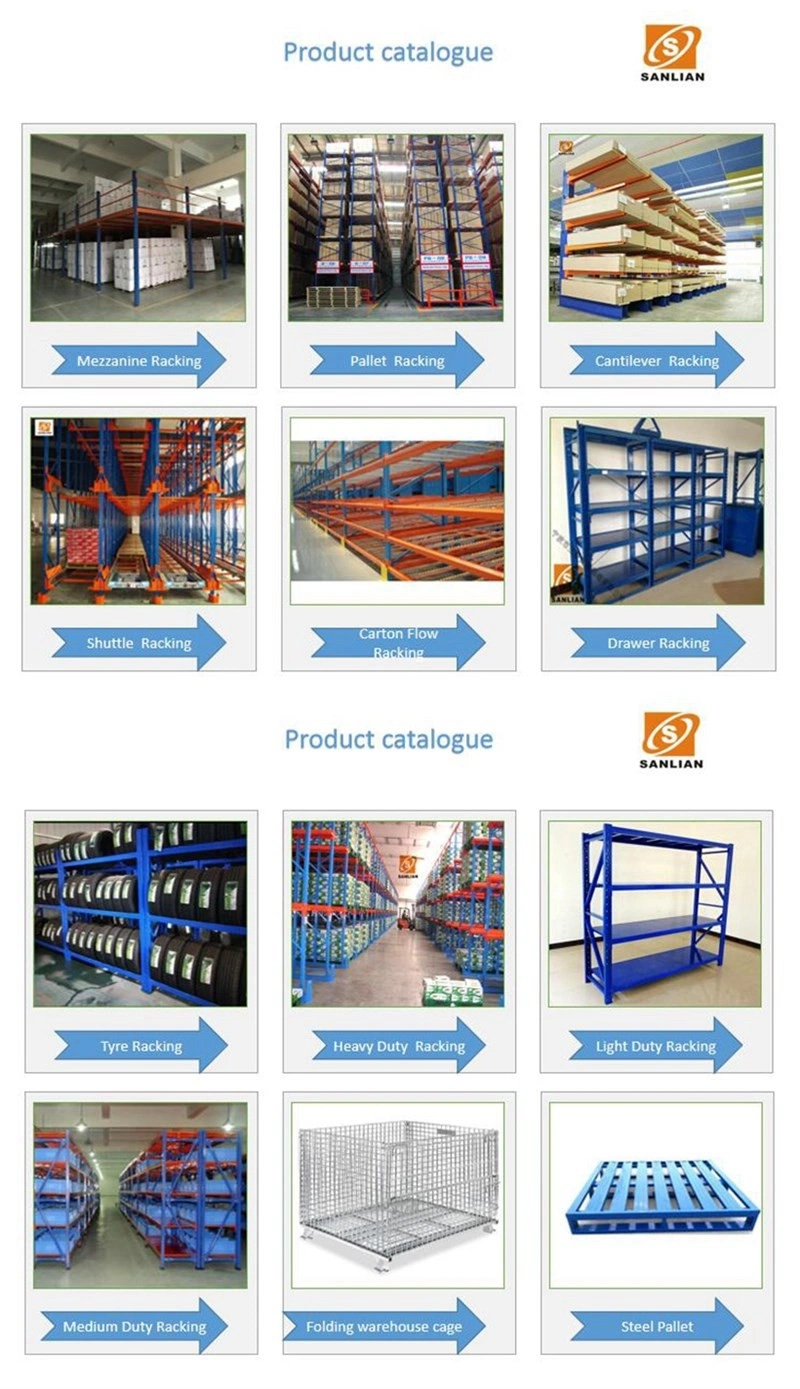 Made in China Medium Duty Rack Warehouse Wholesale Garage Storage Racks