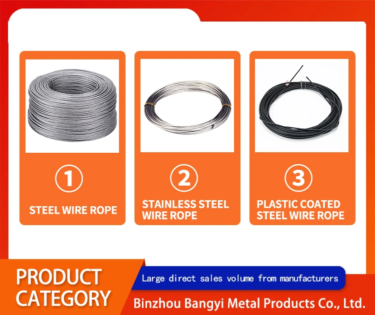 Gi Wire for Fencing Galvanized Steel Wire Rope Wire Pricing