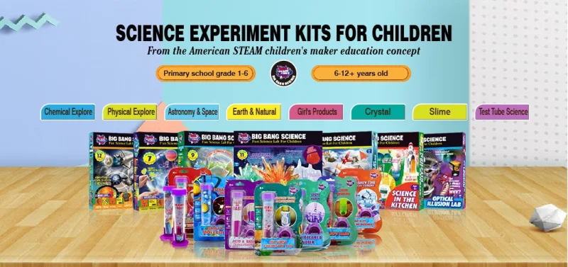 Super Amazing Science Kit of Rocket Launch Chemistry Toy